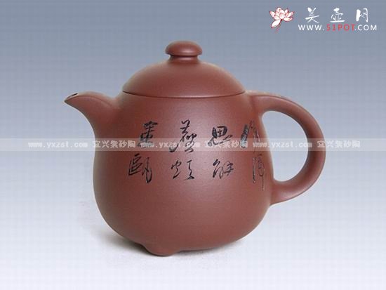 紫砂壶图片：听泉 - 宜兴紫砂壶网