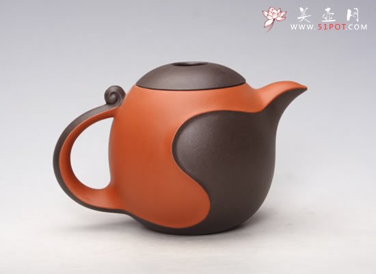 紫砂壶图片：龙蛋太极 - 宜兴紫砂壶网
