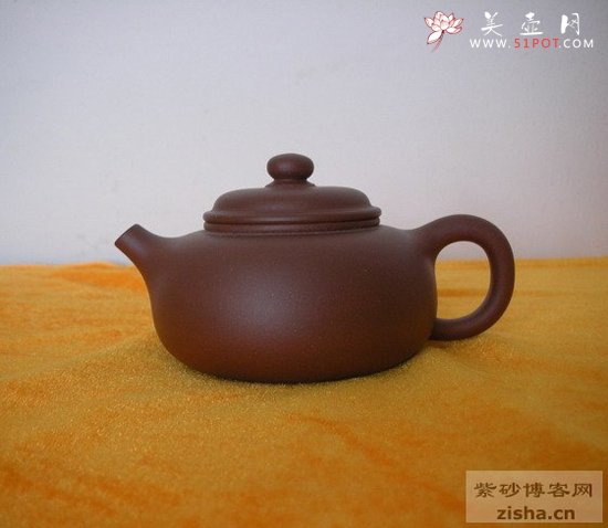 紫砂壶图片：水扁 - 宜兴紫砂壶网