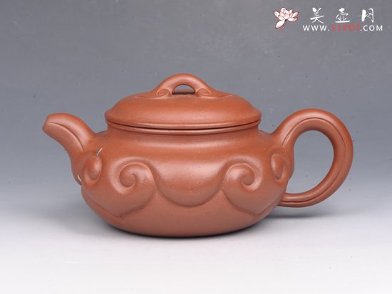 紫砂壶图片：仿古如意 - 宜兴紫砂壶网