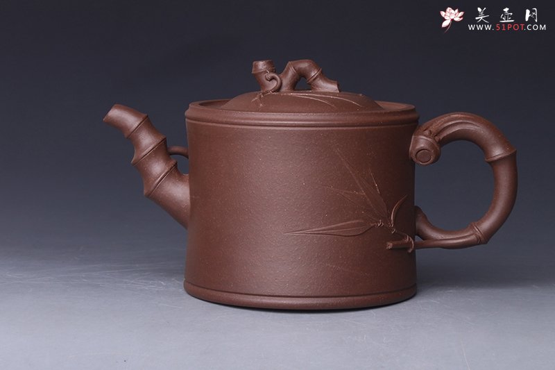 紫砂壶图片：润竹段 - 宜兴紫砂壶网