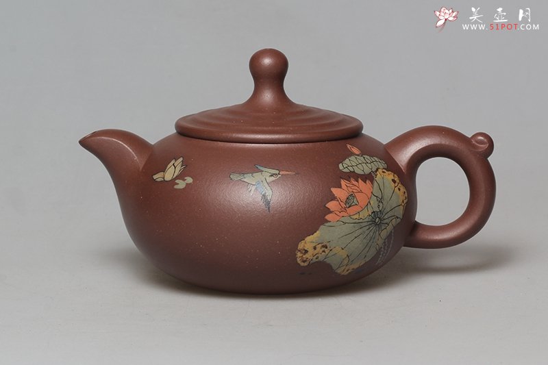 紫砂壶图片：出水芙蓉 - 宜兴紫砂壶网