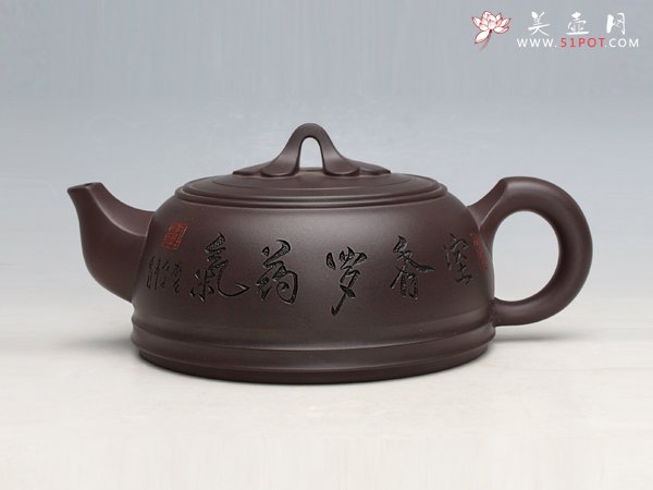 紫砂壶图片：大如意 - 宜兴紫砂壶网