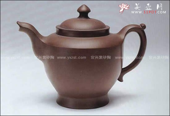 紫砂壶图片：云泉壶 - 宜兴紫砂壶网