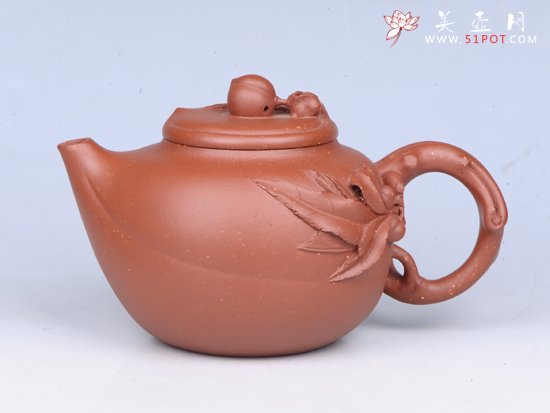 紫砂壶图片：寿桃 作者：范其华 - 宜兴紫砂壶网