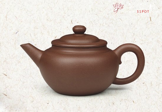 紫砂壶图片：小水平景舟式 - 宜兴紫砂壶网