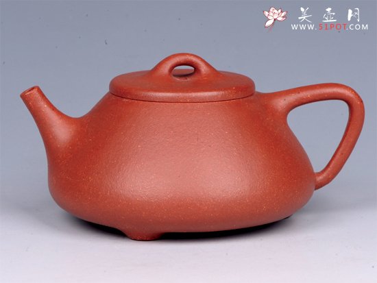 紫砂壶图片：石瓢小品（降坡泥） - 宜兴紫砂壶网