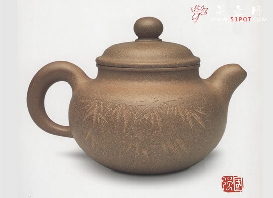 紫砂壶图片：掇只壶 - 宜兴紫砂壶网