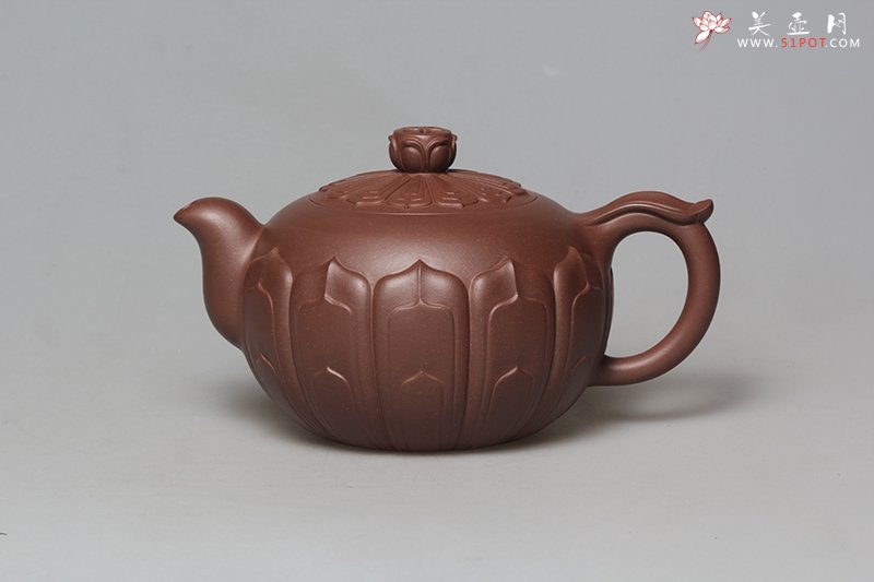 紫砂壶图片：静心莲 - 宜兴紫砂壶网