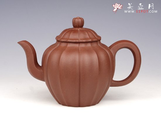 紫砂壶图片：菱花仙子 - 宜兴紫砂壶网