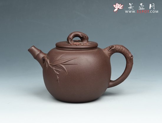 紫砂壶图片：松竹梅 - 宜兴紫砂壶网