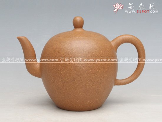 紫砂壶图片：美人肩（段泥） - 宜兴紫砂壶网
