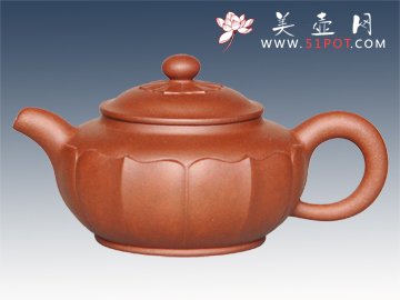 紫砂壶图片：菏池花蕾 - 宜兴紫砂壶网