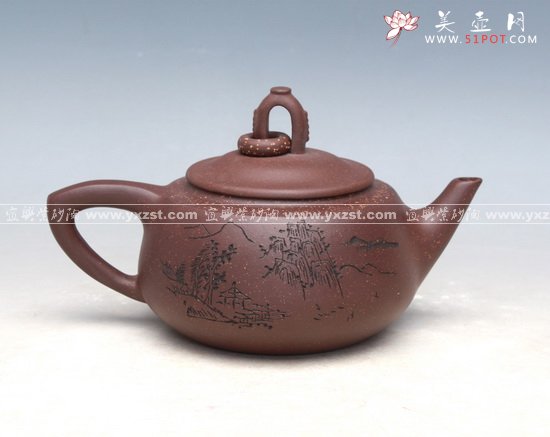 紫砂壶图片：玉环 - 宜兴紫砂壶网