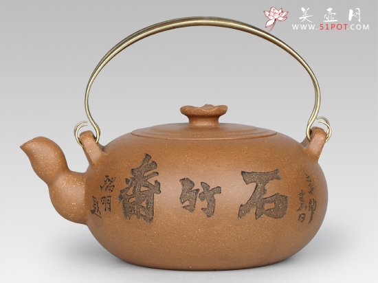 紫砂壶图片：连中三元  泥料：老段泥 - 宜兴紫砂壶网