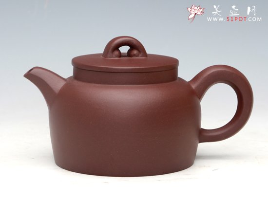 紫砂壶图片：玉桥（紫泥）400ML - 宜兴紫砂壶网