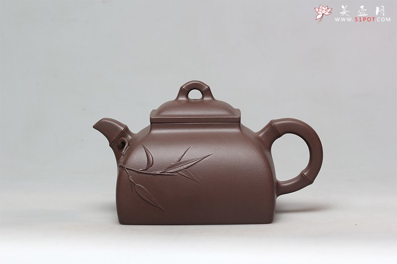 紫砂壶图片：坦然竹 - 宜兴紫砂壶网