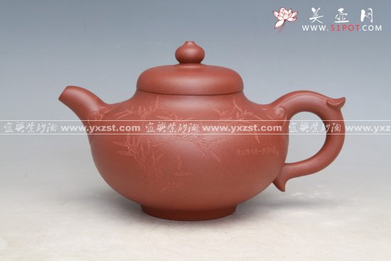 紫砂壶图片：事事如意 - 宜兴紫砂壶网