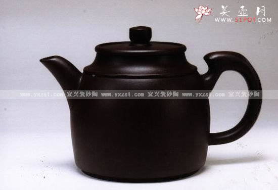 紫砂壶图片：溢春壶 - 宜兴紫砂壶网