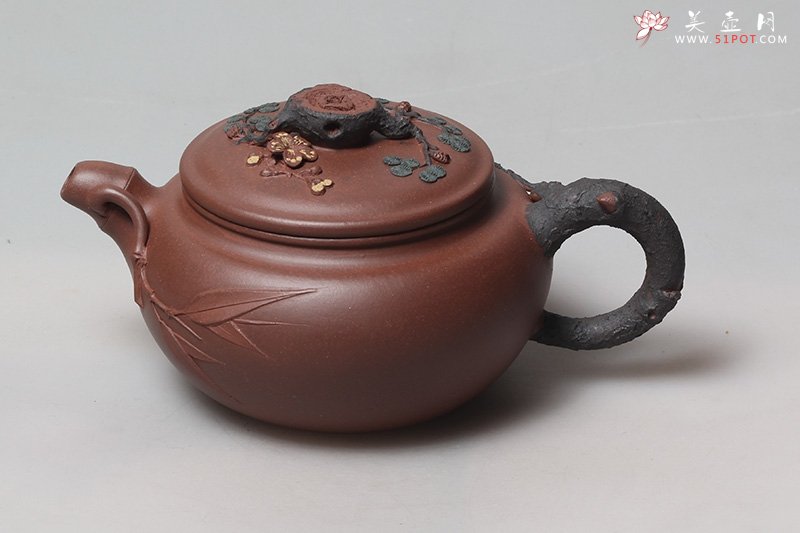 紫砂壶图片：访友壶 - 宜兴紫砂壶网