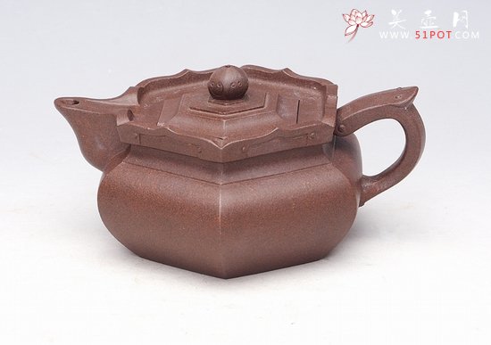 紫砂壶图片：僧帽壶四 - 宜兴紫砂壶网