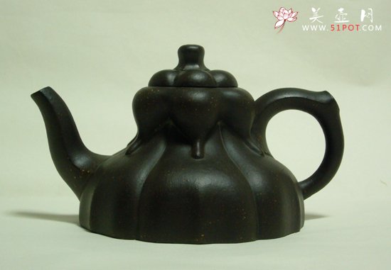 紫砂壶图片：葵花壶 - 宜兴紫砂壶网