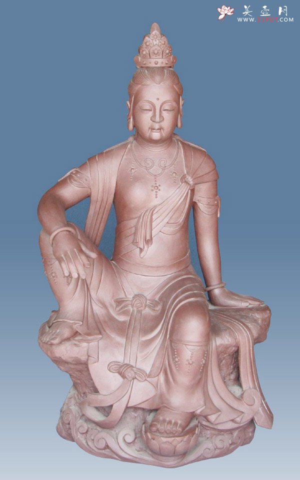 紫砂壶图片：南海观音 - 宜兴紫砂壶网