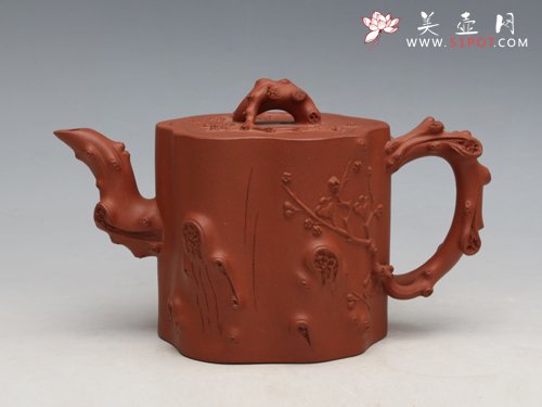 紫砂壶图片：梅桩 - 宜兴紫砂壶网