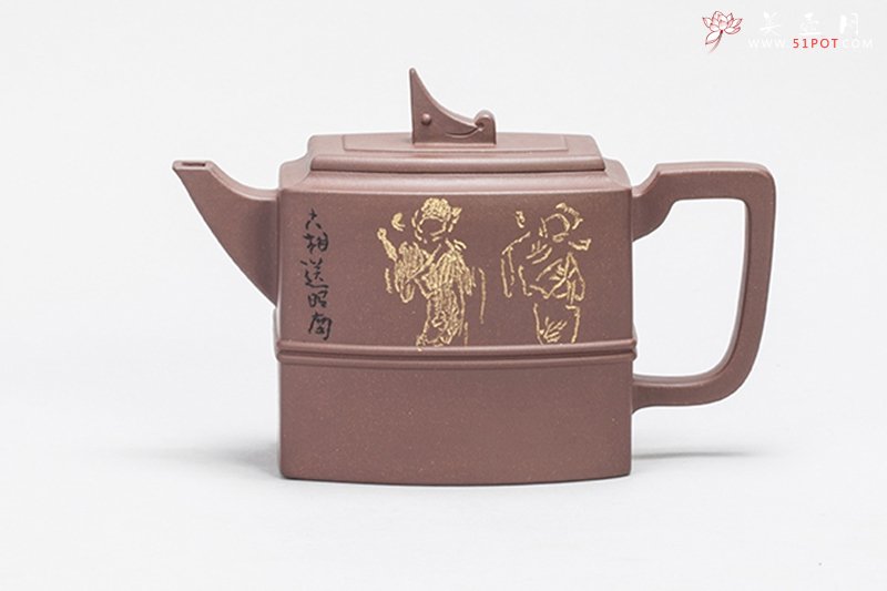 紫砂壶图片：荆溪秋影 - 宜兴紫砂壶网