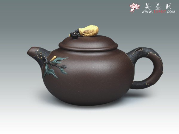 紫砂壶图片：福禄寿 - 宜兴紫砂壶网