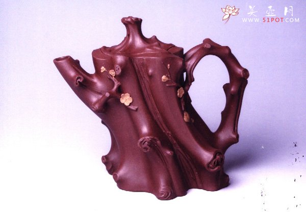 紫砂壶图片：钟梅壶 - 宜兴紫砂壶网