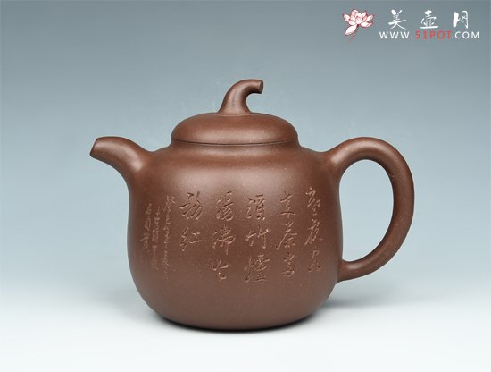 紫砂壶图片：茄段 - 宜兴紫砂壶网