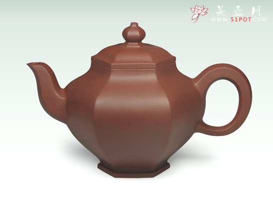 紫砂壶图片：小樱六方 - 宜兴紫砂壶网