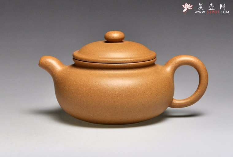 紫砂壶图片：全手工《仿古》泥料：段泥 容量：250cc - 宜兴紫砂壶网