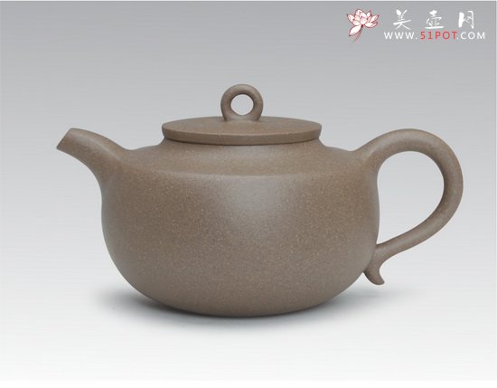 紫砂壶图片：串心平盖 - 宜兴紫砂壶网