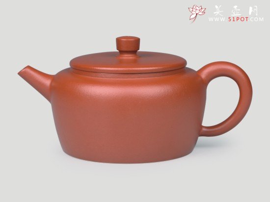 紫砂壶图片：朱泥德钟 - 宜兴紫砂壶网