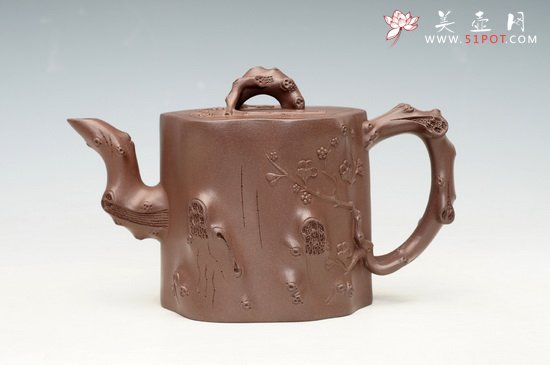 紫砂壶图片：梅桩 - 宜兴紫砂壶网
