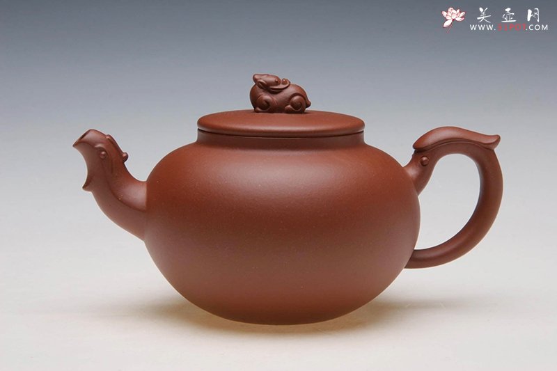 紫砂壶图片：龙凤和鸣壶 - 宜兴紫砂壶网