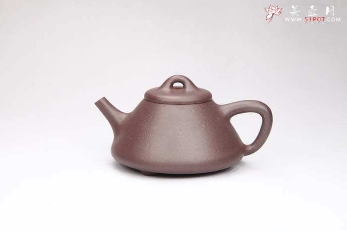 紫砂壶图片：石瓢 紫泥 - 宜兴紫砂壶网