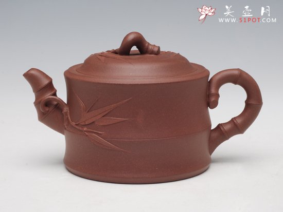 紫砂壶图片：竹段 - 宜兴紫砂壶网