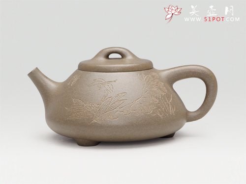 紫砂壶图片：子冶石瓢 - 宜兴紫砂壶网