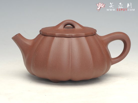 紫砂壶图片：筋瓤石瓢  黄龙山... - 宜兴紫砂壶网