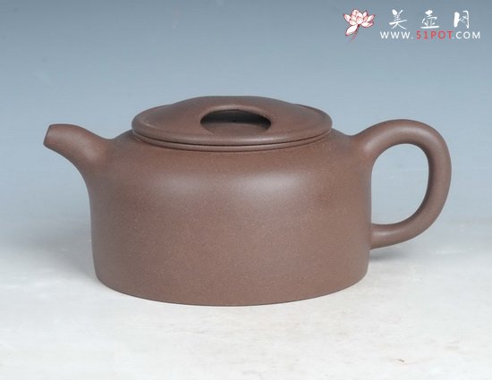 紫砂壶图片：牛盖莲子 - 宜兴紫砂壶网