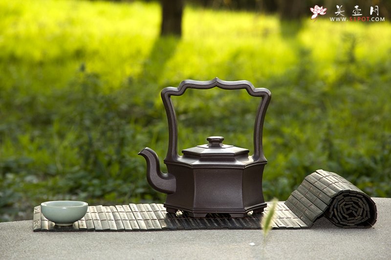 紫砂壶图片：六方翰林 - 宜兴紫砂壶网