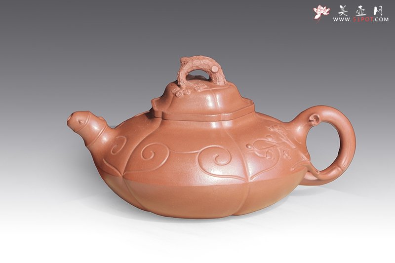 紫砂壶图片：如意三友 - 宜兴紫砂壶网