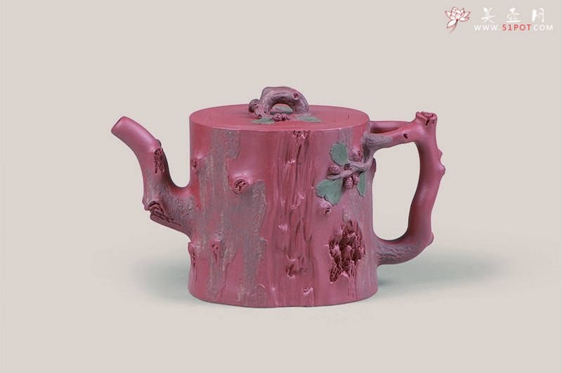 紫砂壶图片：翠柏延年 - 宜兴紫砂壶网