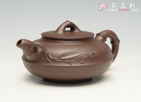 紫砂壶图片：祝福   260cc - 宜兴紫砂壶网