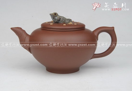 紫砂壶图片：荷塘夜色 - 宜兴紫砂壶网