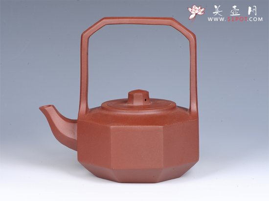 紫砂壶图片：- 八方提梁 - - 宜兴紫砂壶网