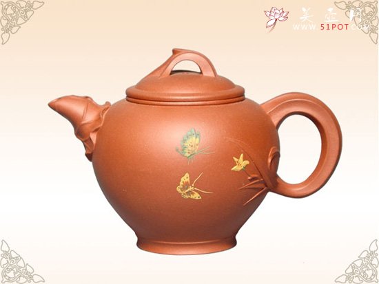 紫砂壶图片：兰花 - 宜兴紫砂壶网